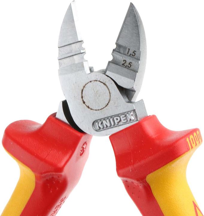 Immagine prodotto Knipex Tronchese laterale con spelacavi (160 mm)