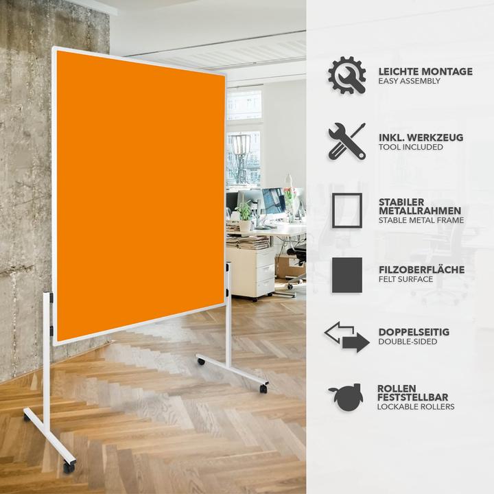 Immagine prodotto Office Marshal Filz-Moderationstafeln (120 x 150 cm)
