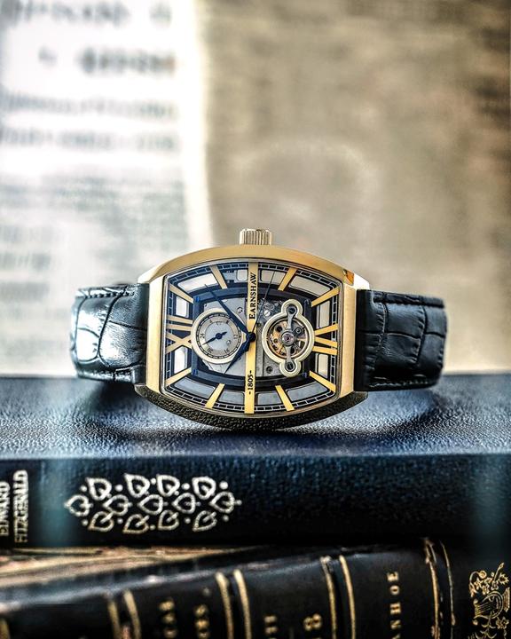 Produktbild Thomas Earnshaw ES-8111-02 Herrenuhr Holborn Skeleton Automatik 40mm 5ATM (Analoguhr)