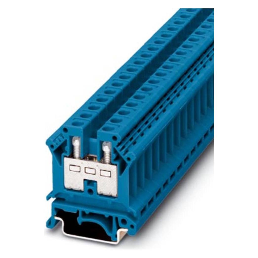 Phoenix Contact Durchgangsreihenklemme UK 10 BU Blau 50 St., Elektronikkabel + Stecker, Blau