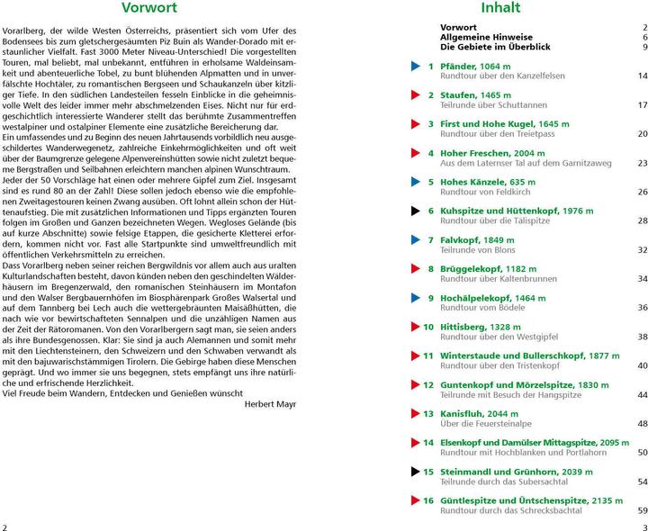 Produktbild Vorarlberg - Die schönsten Touren (Deutsch, Herbert Mayr, 2024)