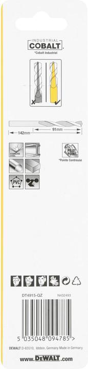 Actual product image DeWalt Metal drill (11 millimetres)