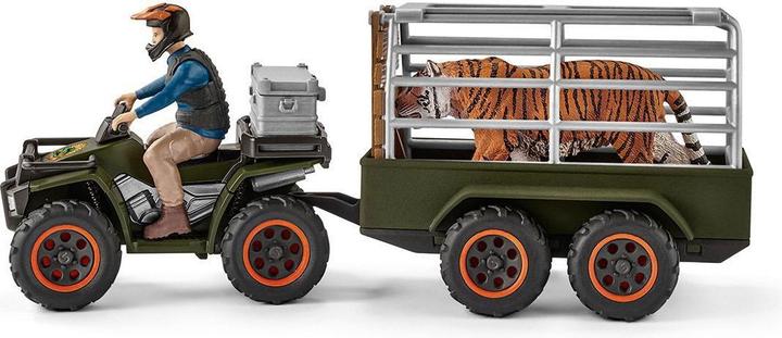Immagine prodotto Schleich Quad con rimorchio e ranger