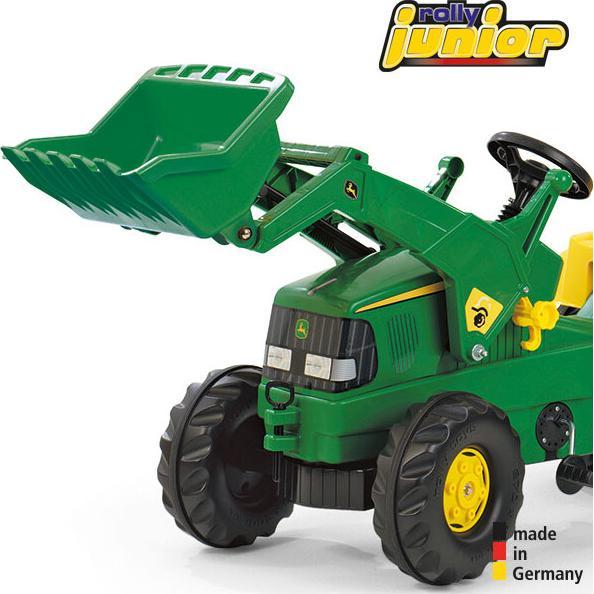Actual product image Rolly Toys Backhoe with front loader and rear excavator