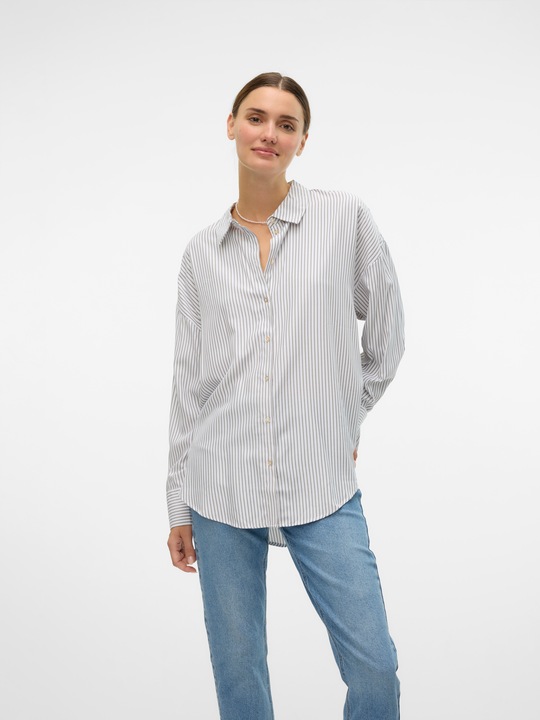 Produktbild Vero Moda Vmnora Ls Oversize Shirt Wvn Ga Noos (S)