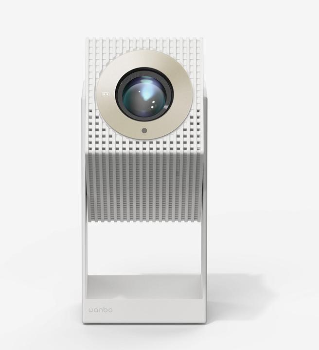 Actual product image Wanbo Cube 2 Pro White | Projector | 500 ANSI, Android TV 11, Gimbal (Full HD, 500 lm)