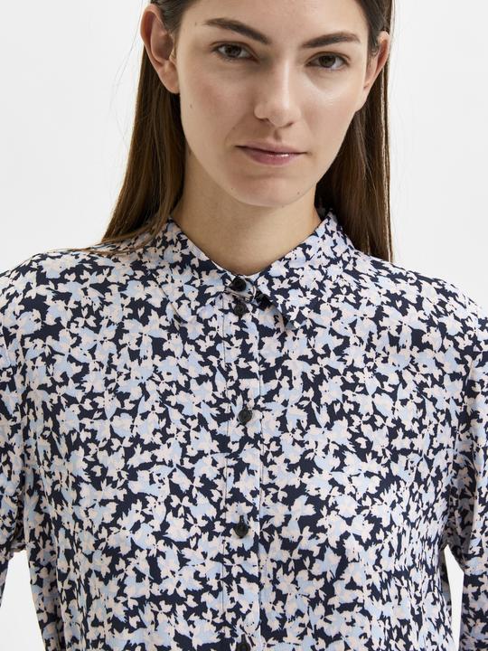 Image du produit Selected Mini-robe imprimée à manches longues (40)