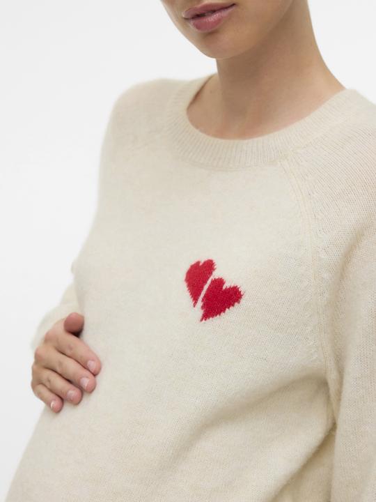 Immagine prodotto Vero Moda Maternity Normal geschnitten Rundhals Pullover Strickpullover (XS)