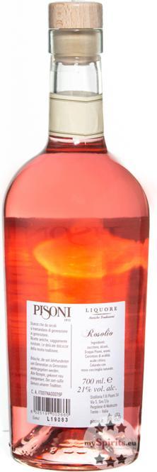 Produktbild Pisoni Rosolio Rosenlikör