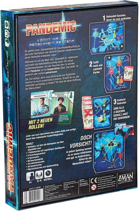 Actual product image Asmodée Pandemic (German)