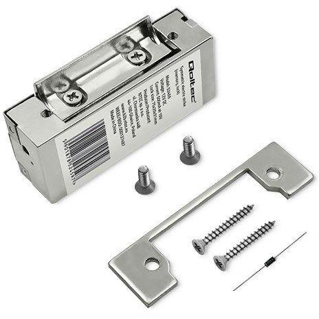Thumbnail - Qoltec, Türöffner + Türschliesser, 52459 Electric strike With lock