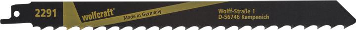 Produktbild wolfcraft 2 Säbelsägebl. CV, Holz, grob, L=230mm