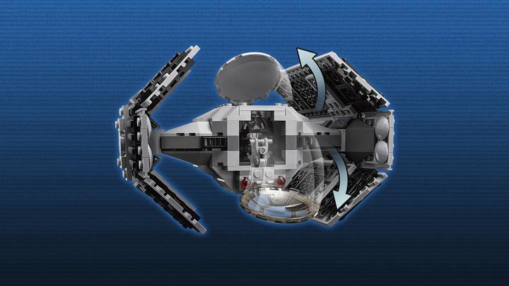 Produktbild LEGO Star Wars Vader's TIE Advanced vs. A-Wing Starfigh (75150, LEGO Star Wars)