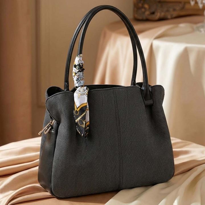 Immagine prodotto Gallantry Damen Shopper Chevron mit Tuch