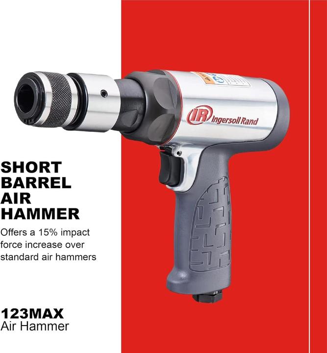 Immagine prodotto Ingersoll 1892 Martello pneumatico Ingersoll Rand 123MAX (Aria compressa, Martello a scalpello)