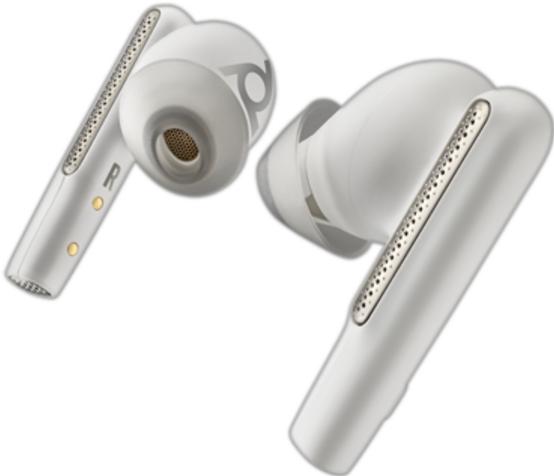 Actual product image Poly Voyager Free 60+ UC M White Sand Earbuds (ANC, 8 h, Wireless)