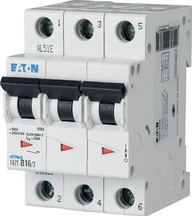 Produktbild Eaton Leitungsschutzschalter, 40 A, 3p, 142494