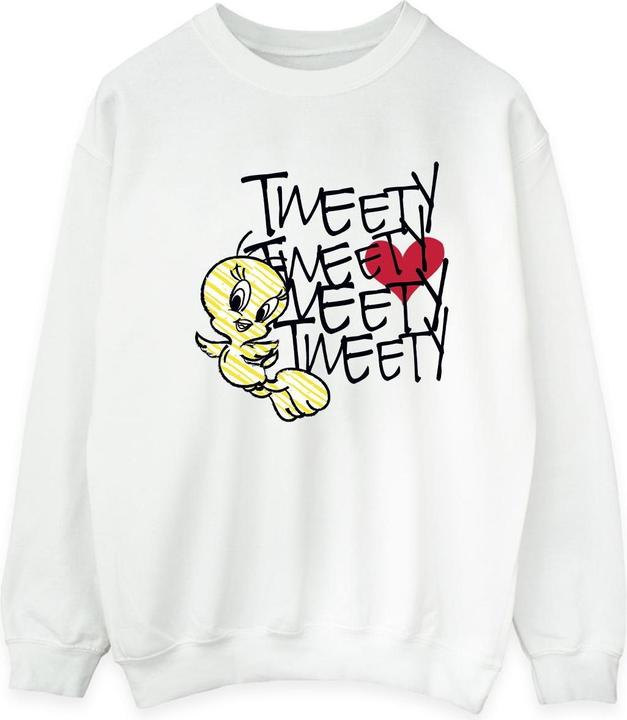 Produktbild Looney Tunes Tweety Love Heart Sweatshirt (4XL)