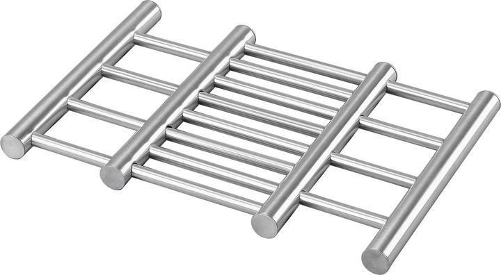 Axentia Topfuntersetzer, Edelstahl (1 x, Pfannenuntersetzer)
