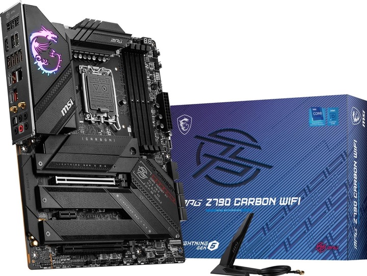 Produktbild MSI MAG Z790 TOMAHAWK WIFI DDR4 (LGA 1700, Intel Z790, ATX)