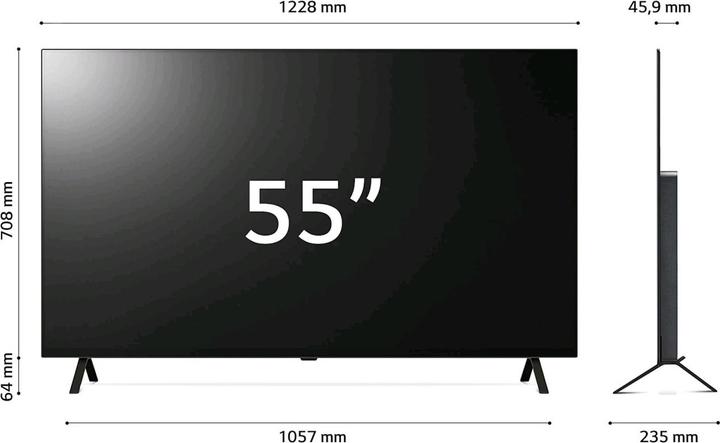 Actual product image LG OLED55B46LA (55", B4, OLED, 4K)