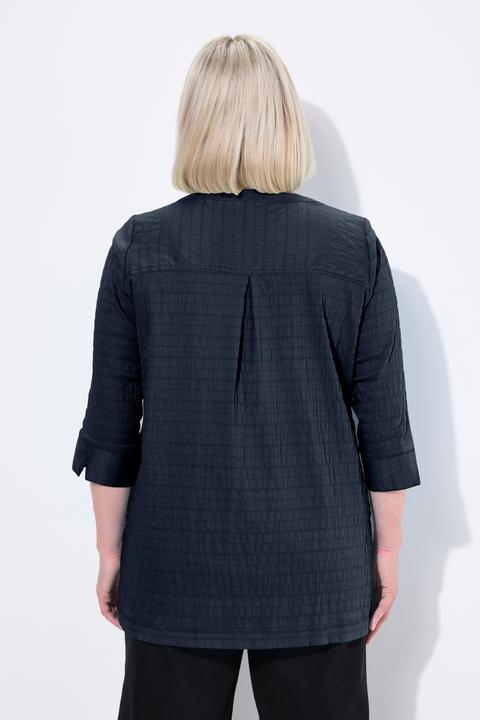 Actual product image Ulla Popken Bubble Texture Blouse (68)