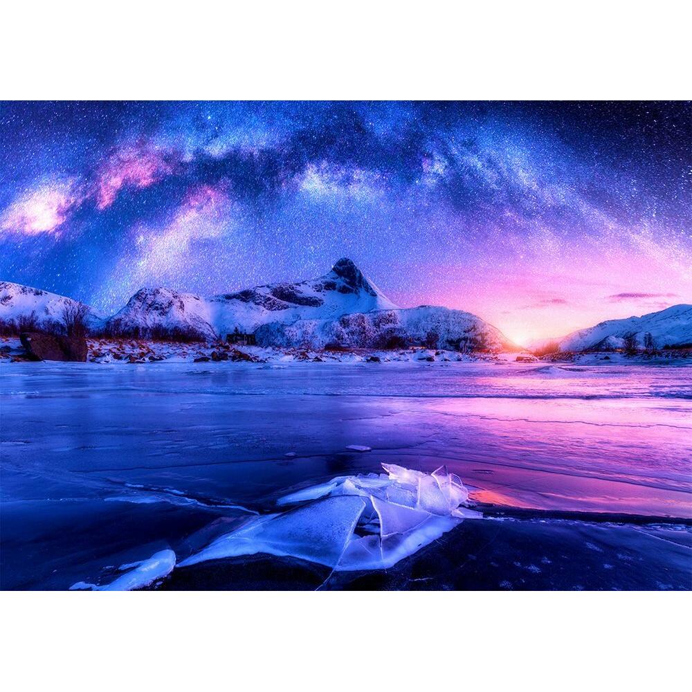 Thumbnail - Enjoy Puzzle ENJOY-1374 - Milky Way over Lofoten Island, Norway, Puzzle, 1000 Teile (1000 Teile)
