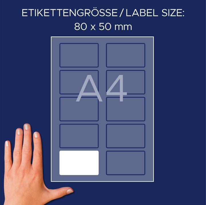 Actual product image Avery Name labels