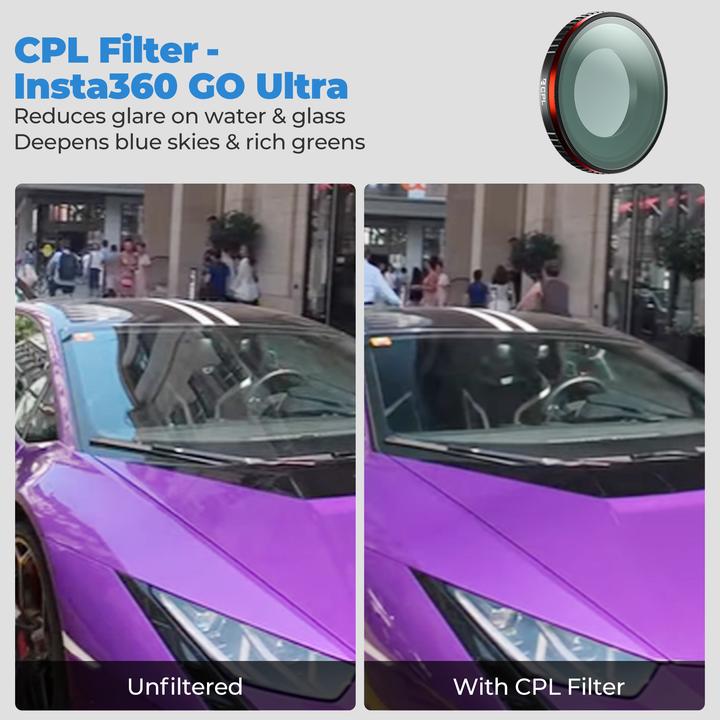 Actual product image Freewell Insta360 GO Ultra Filters Mega 10-Pack