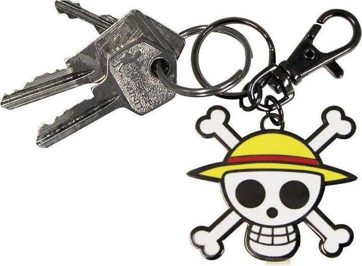 Actual product image ABYstyle ONE PIECE - Keyring - Skull - Luffy Ruffy