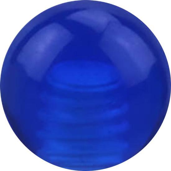 Immagine prodotto Star Piercing Palla blu scuro trasparente (senza ottone, Materiale sintetico)