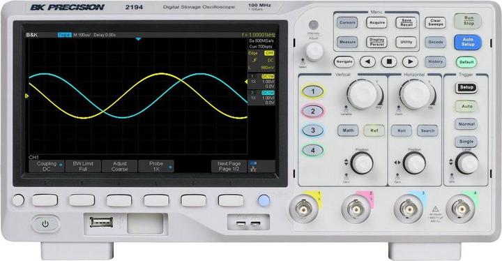 BK Precision Oszilloskop DSO 4x 100MHz 1GSPS USB / LAN