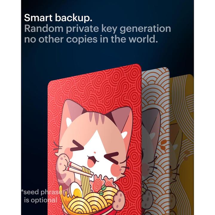 Productafbeelding Tangem 2.0 - 3 Card Set - Ramen