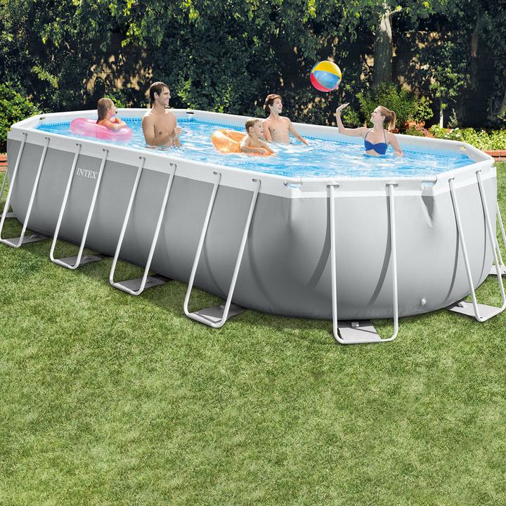 Produktbild Intex Prismenrahmen Oval Pool Set (610 x 122 x 305 cm)