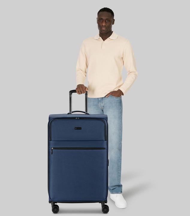 Actual product image Bugatti Valencia Soft 4 Rollen Trolley L 74.5 cm mit Dehnfalte (89 l)