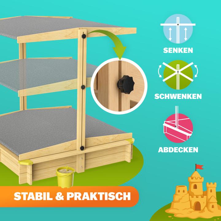 Produktbild Spielwerk Samu mit Sonnendach