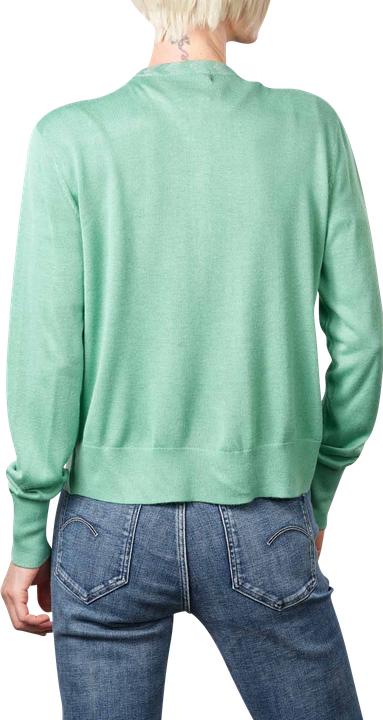 Immagine prodotto Scotch & Soda Jacquard Trim Cardigan Crew Neck Frozen Mint (L)