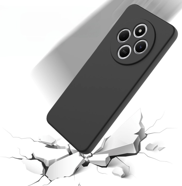 Produktbild Cover-Discount Xiaomi Redmi 14C / Poco C75 - Silikon Gummi Hülle mit Riemen (Xiaomi Redmi 14C, Xiaomi Poco C75)