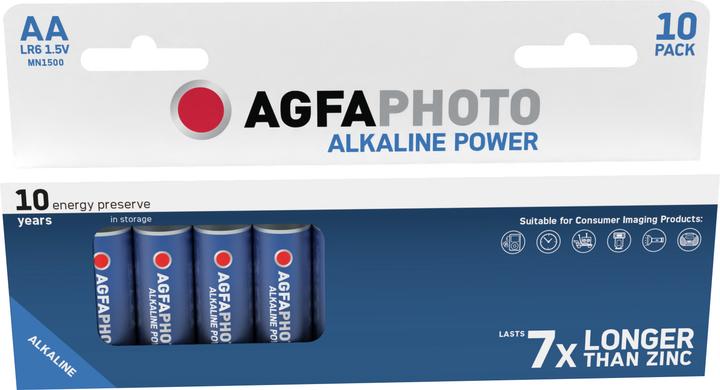 Produktbild AGFAPHOTO Photo Alkaline (10 Stk., AA)