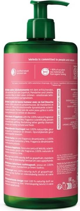 Image du produit Weleda Happiness Body Wash with Grapefruit 750ml (750 ml)