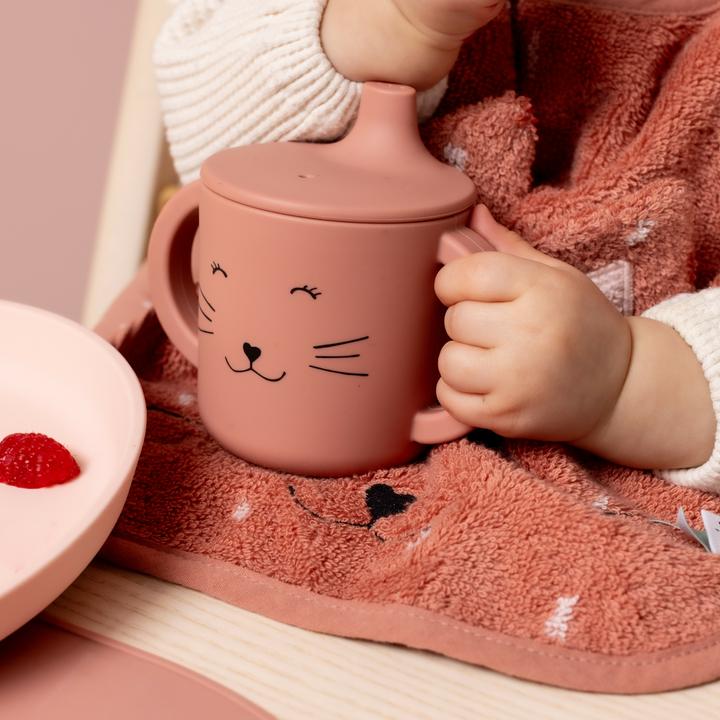 Image du produit Trixie Baby Silikon Trinklernbecher Katze