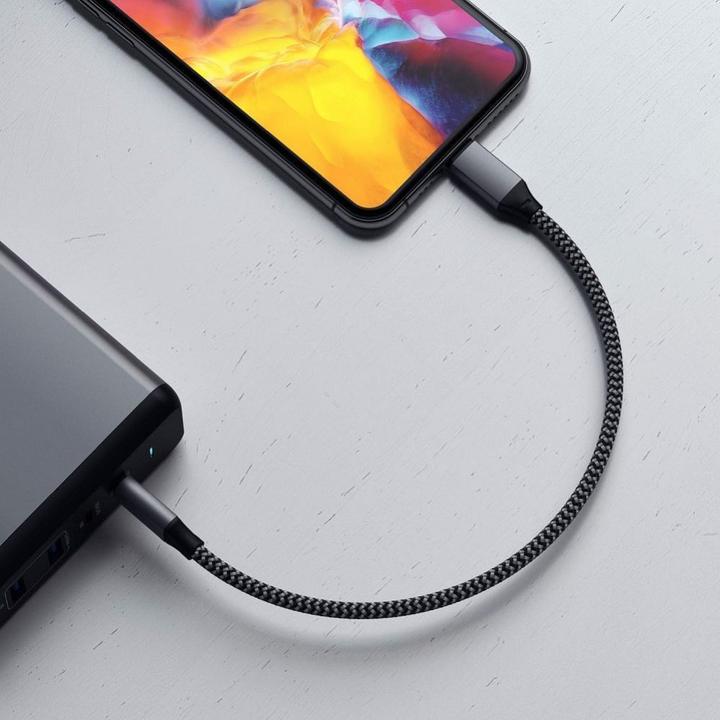 Actual product image Satechi USB-C – Lightning (0.25 m, USB 2.0, 108 W)