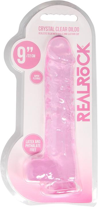 Productafbeelding RealRock 9" / 23 cm Realistische Dildo Met Ballen