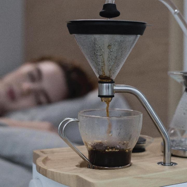 Actual product image Joy resolve BARISIEUR design coffee maker tea timer white