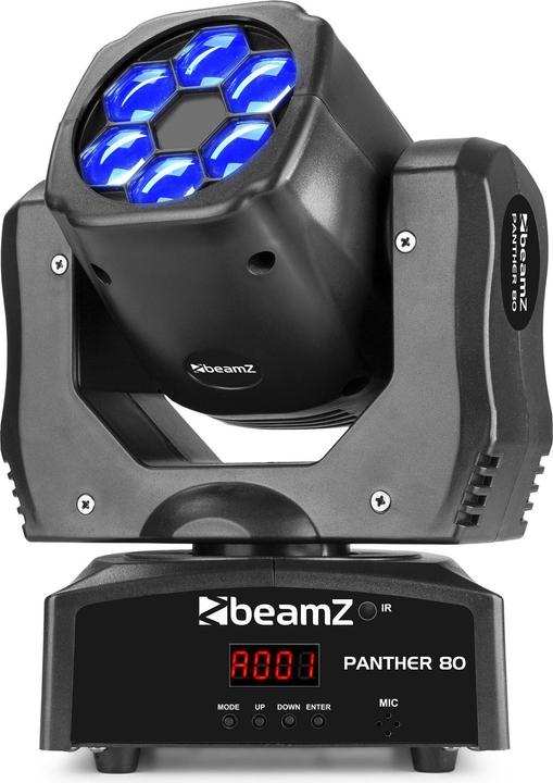 Image du produit BeamZ Tête mobile Panther 80 (12 W, LED)