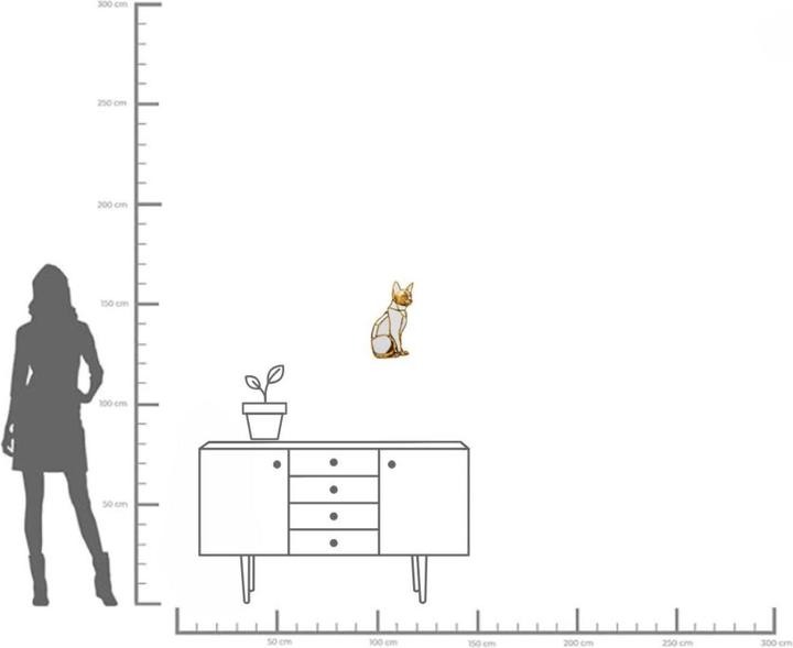 Produktbild Kare Design Wandobjekt Cat Mirror 38cm
