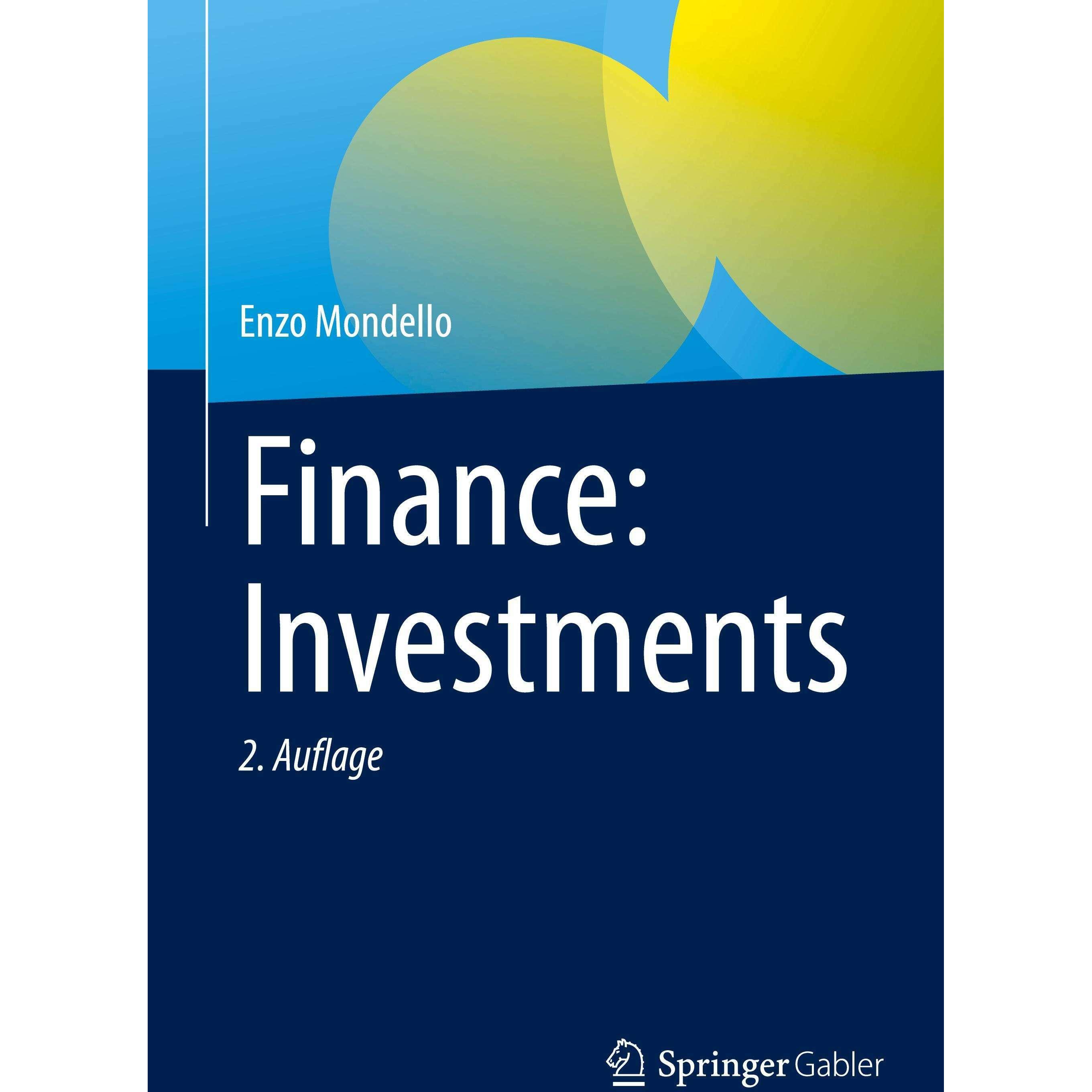 Thumbnail - Finance: Investments, Fachbücher von Enzo Mondello