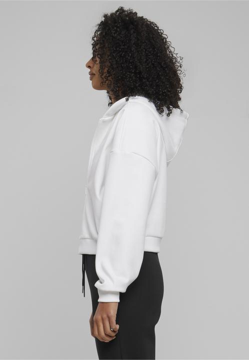 Actual product image Urban Classics Ladies Cozy Short Zip Hoody - 131407 (4XL)