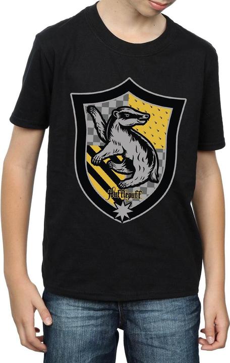 Produktbild Hufflepuff Crest Flat TShirt Jungen (152, 158)
