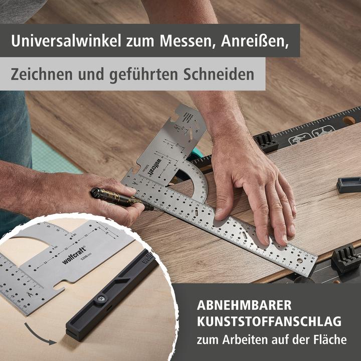 Actual product image wolfcraft 1 universal bracket l=300mm